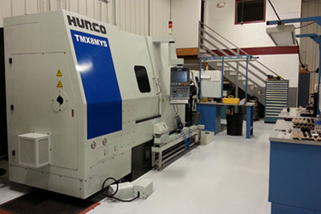 Manufacturing Facility CNC Mill Area