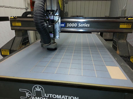 Manufacturing Facility CNC Table Router